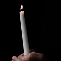 Candle Lighted Candle